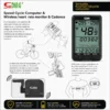 Ciclocomputadora Sunding SD-577C SD-557C - Negro