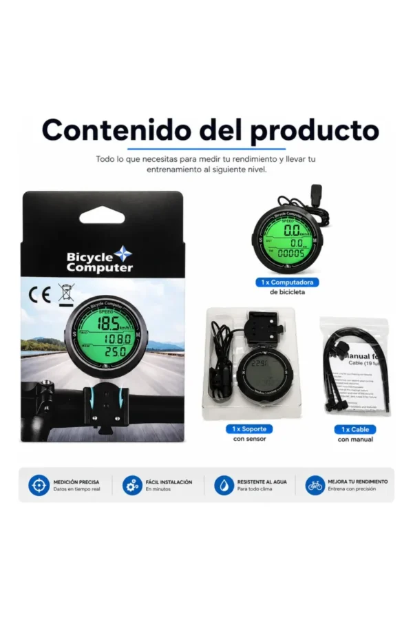 D_NQ_NP_2X_614338-MLA111538773431_052026-F.jpg Ciclocomputadora O'clock 168 - Negro