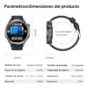 Smartwatch O'clock X2 Max - Negro