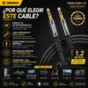 Cable Auxiliar iRemax CB08 - Negro