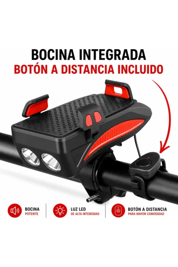 Luz para Bicicleta Vitto Biker LED-130 - Naranja