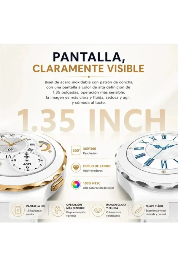 Smartwatch O'clock HW3 Mini - Blanco
