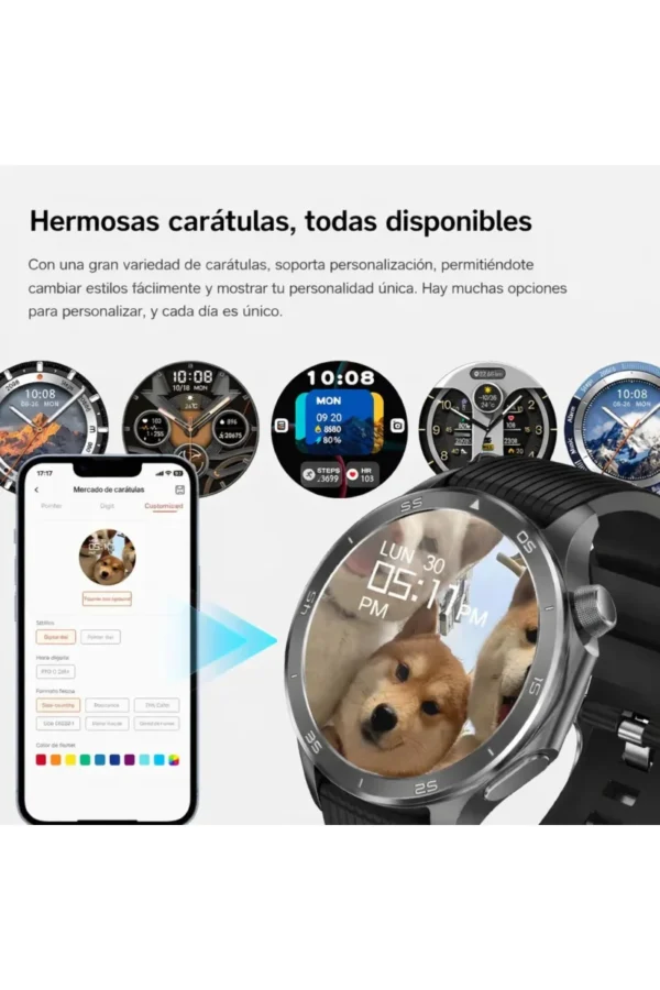 Smartwatch O'clock X2 Max - Negro