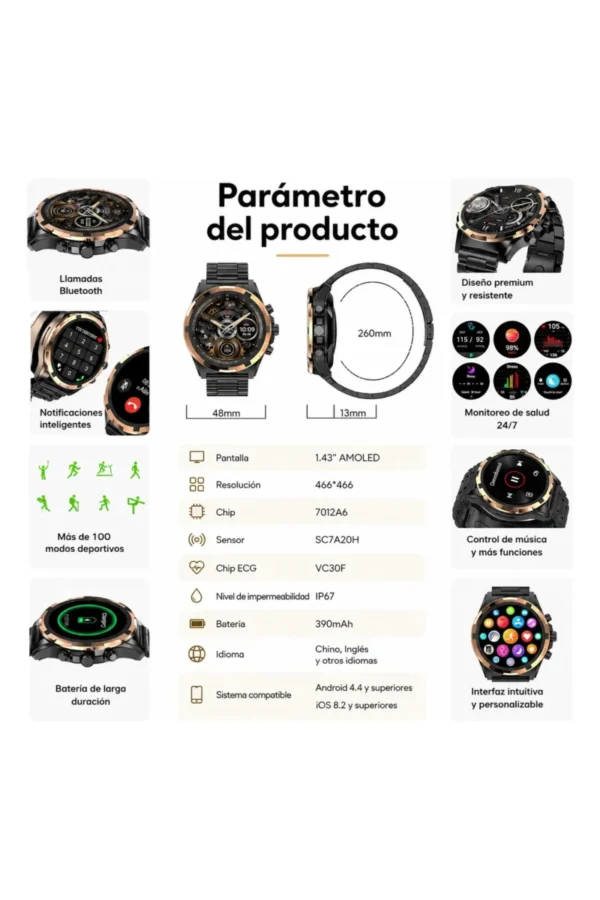 Smartwatch O'clock KA98