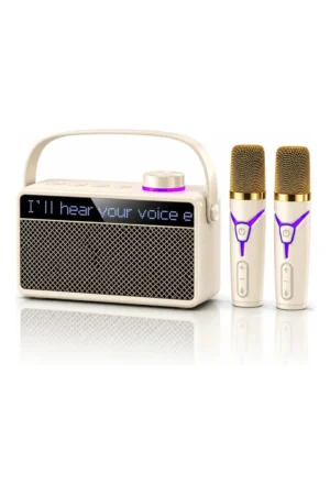 Parlante Karaoke O'clock ST-169 - Beige