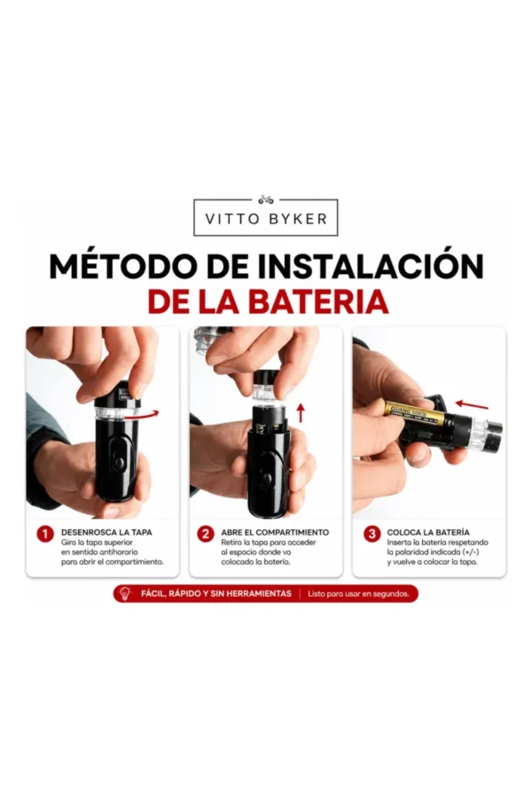 D_NQ_NP_2X_647521-MLA110295383112_052026-F.jpg Luz para Bicicleta Vitto Biker WJ-101 - Negro