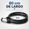 Linga de Seguridad Tonyon TY-484 - Negro