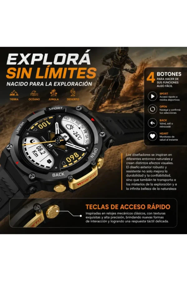 D_NQ_NP_2X_669859-MLA112987246839_062026-F.jpg Smartwatch O'clock GTS-25 ZW25 - Negro