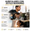 Auriculares In-Ear O'clock G11 ANC - Negro