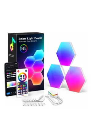 Luz LED Exagonal