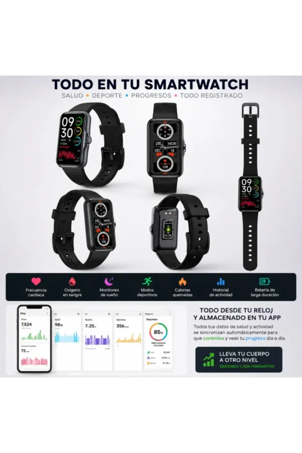 Smartwatch O'clock KB54 - Dorado