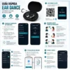 Auriculares Clip Ear O'clock QH006 - Negro