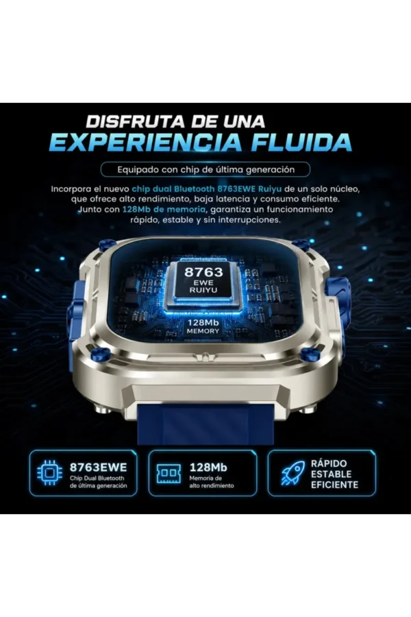 Smartwatch O'clock Ultra Max Z85MAX - Azul