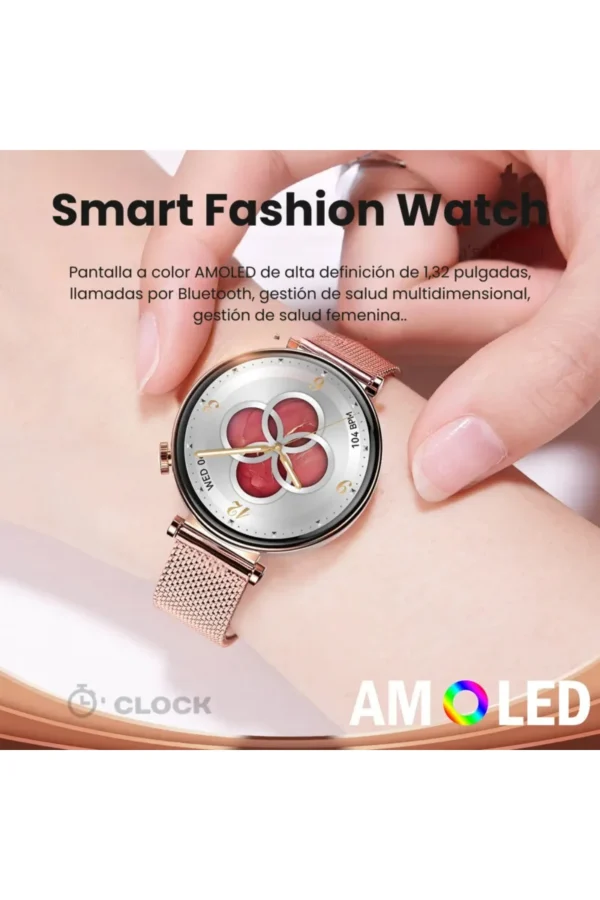 D_NQ_NP_2X_691824-MLA95722626095_102025-F.jpg Smartwatch O'clock HK41 - Rosa