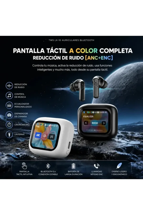 D_NQ_NP_2X_692939-MLA111565872690_062026-F.jpg Auriculares In-Ear O'clock KH10 - Blanco
