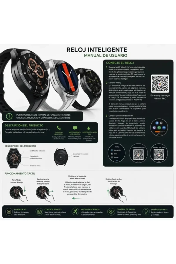 Smartwatch O'clock HW28MAX