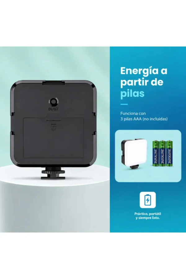 Luz LED AY-49J - Negro