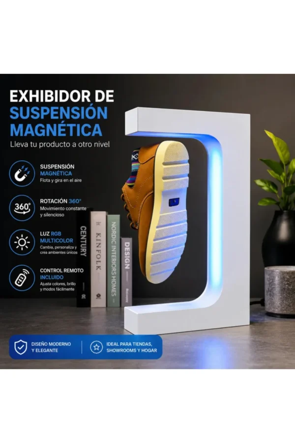 Exhibidor Flotante Magnético