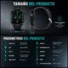 Smartwatch O'clock GT-96 G96 - Negro