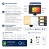 Luz LED WL-98 - Blanco
