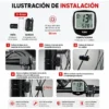 Ciclocomputadora Sunding SD-546E - Negro