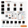 Smartwatch O'clock GT-333 PG333