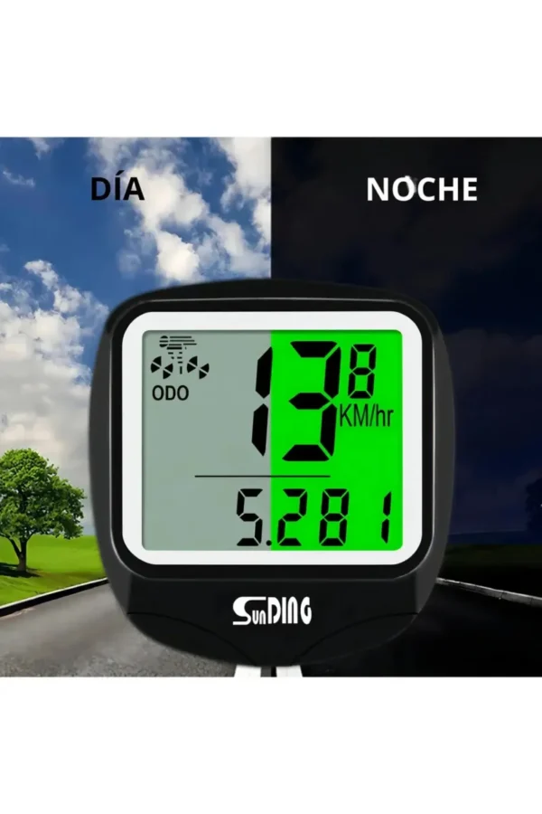 Ciclocomputadora Sunding SD-546E - Negro