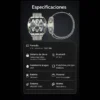 Smartwatch O'clock V69 Max - Negro