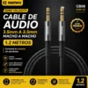 Cable Auxiliar iRemax CB08 - Negro