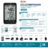 Ciclocomputadora Sunding SD-577C SD-557C - Negro