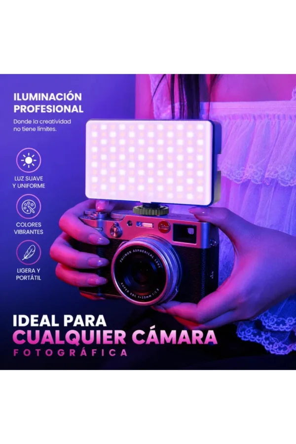 Luz LED WL-R2 - Negro