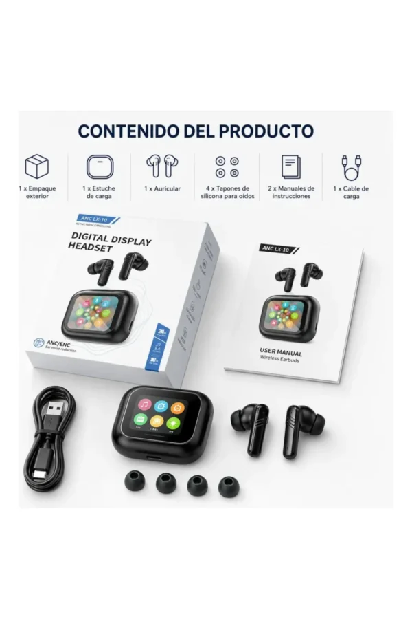 D_NQ_NP_2X_764435-MLA111565872818_062026-F.jpg Auriculares In-Ear O'clock KH10 - Blanco