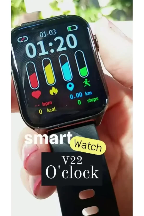 Smartwatch O'clock V22 - Negro