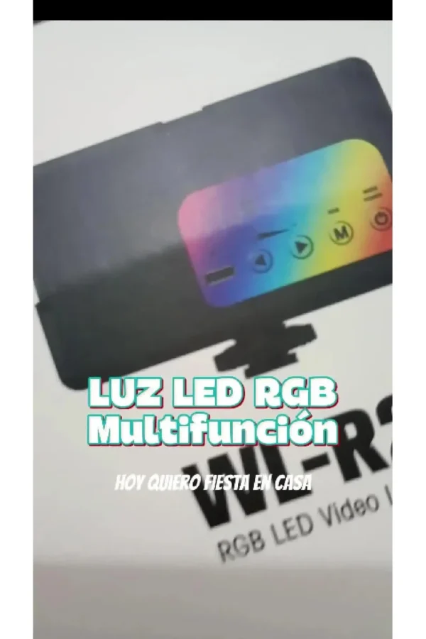 Luz LED WL-R2 - Negro