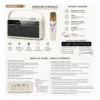 Parlante Karaoke O'clock ST-169 - Beige
