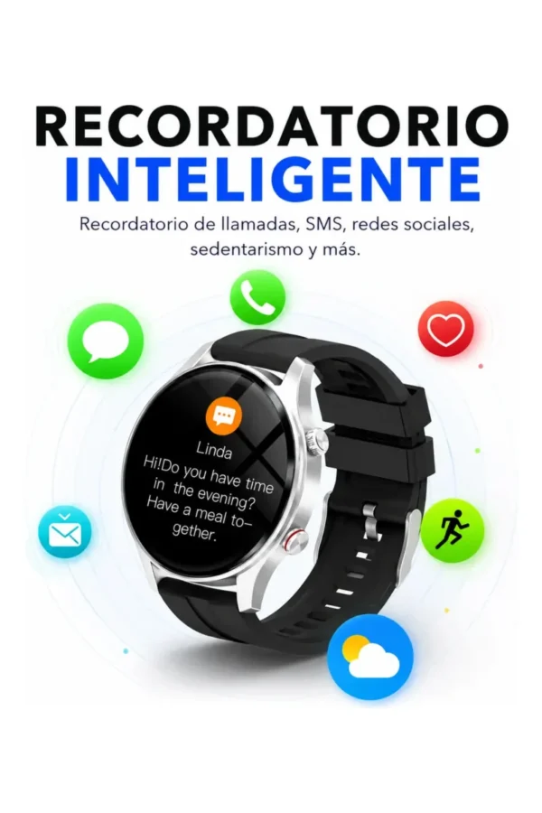 Smartwatch O'clock KR10 - Negro