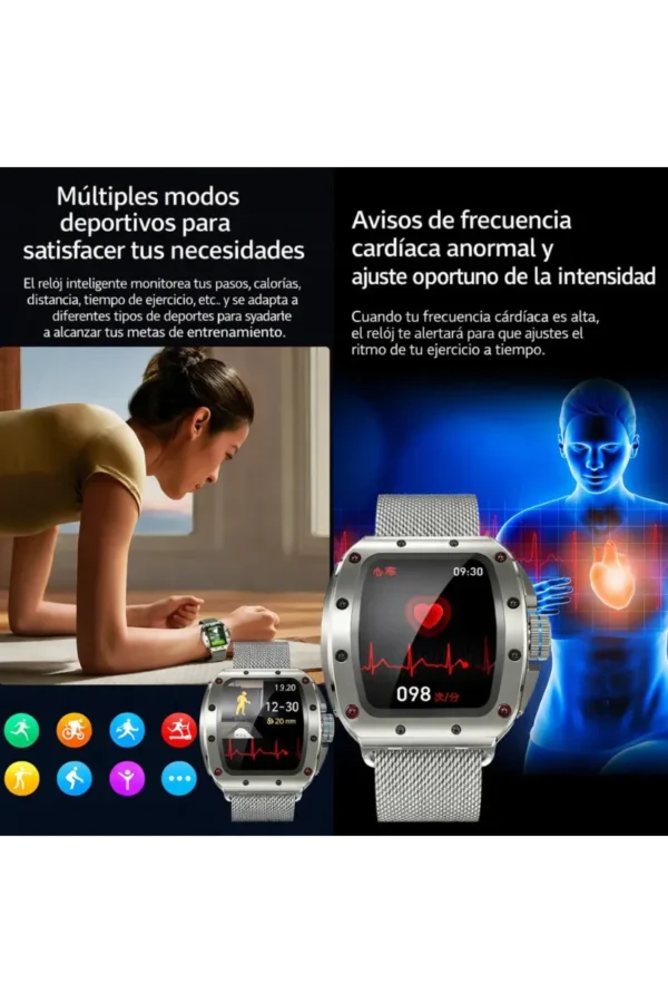 Smartwatch O'clock V69 Max - Negro