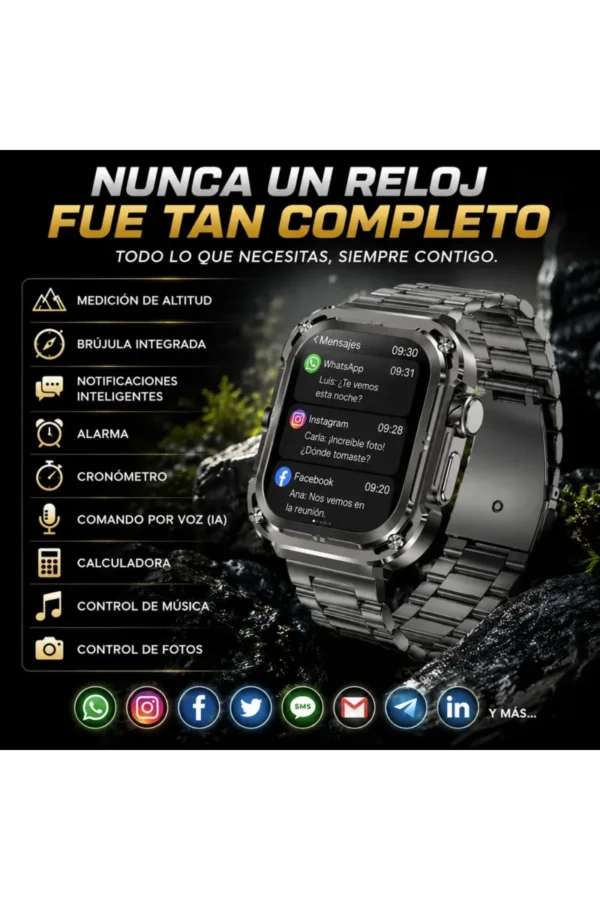 Smartwatch O'clock Ultra Max Z85MAX - Azul