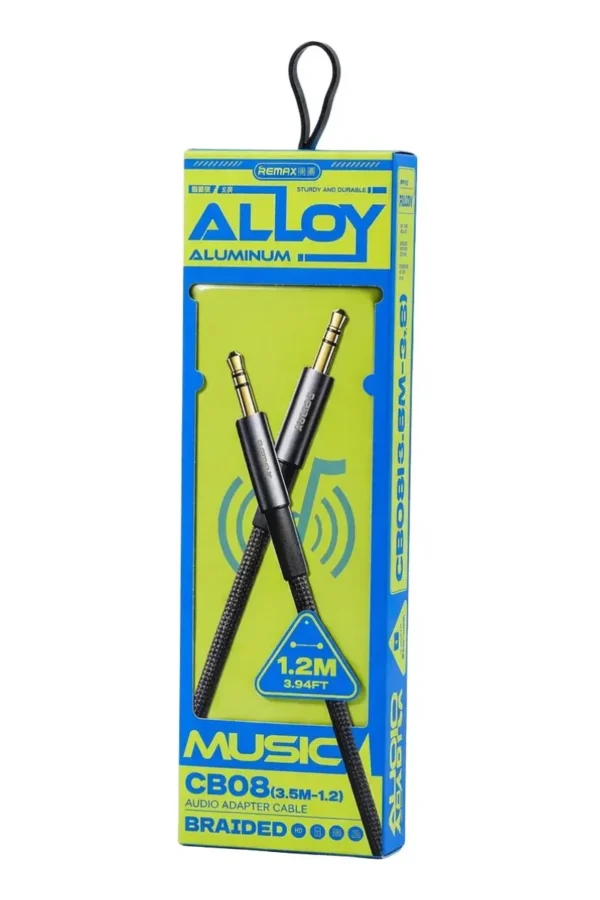 Cable Auxiliar iRemax CB08 - Negro