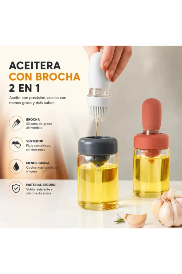 D_NQ_NP_2X_788850-MLA111753075713_052026-F.jpg Dispensador de Aceite y Vinagre Vitta & Co. Dispenser Con Pincel