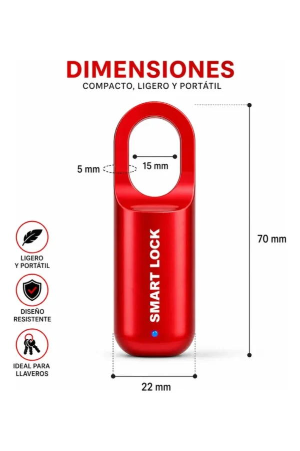 D_NQ_NP_2X_802194-MLA111135876259_052026-F.jpg Candado Smart Lock - Rojo