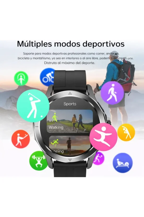 D_NQ_NP_2X_810014-MLA109454782465_032026-F.jpg Smartwatch O'clock Z4 Ultra - Gris