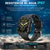 Smartwatch O'clock GT-96 G96 - Negro