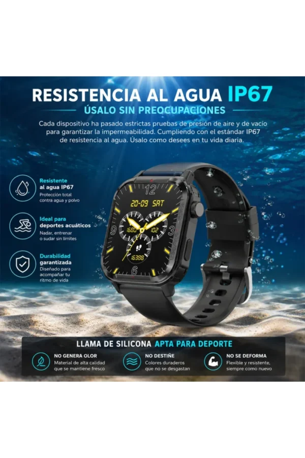 Smartwatch O'clock GT-96 G96 - Negro