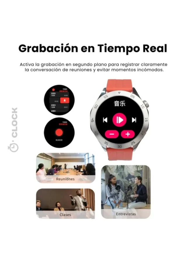 D_NQ_NP_2X_818527-MLA86083065220_062025-F.jpg Smartwatch O'clock Watch-04 HT04 - Marrón