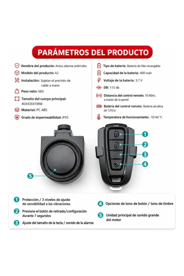 Alarma Vitto Byker A2
