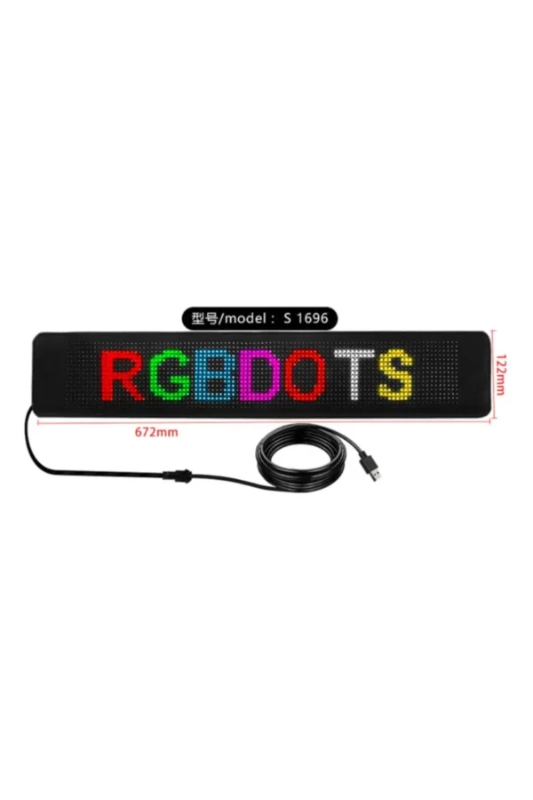 Cartel LED O'clock S-1696