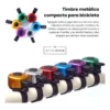 Timbre para Bicicleta Vitto Byker Clásico - Negro