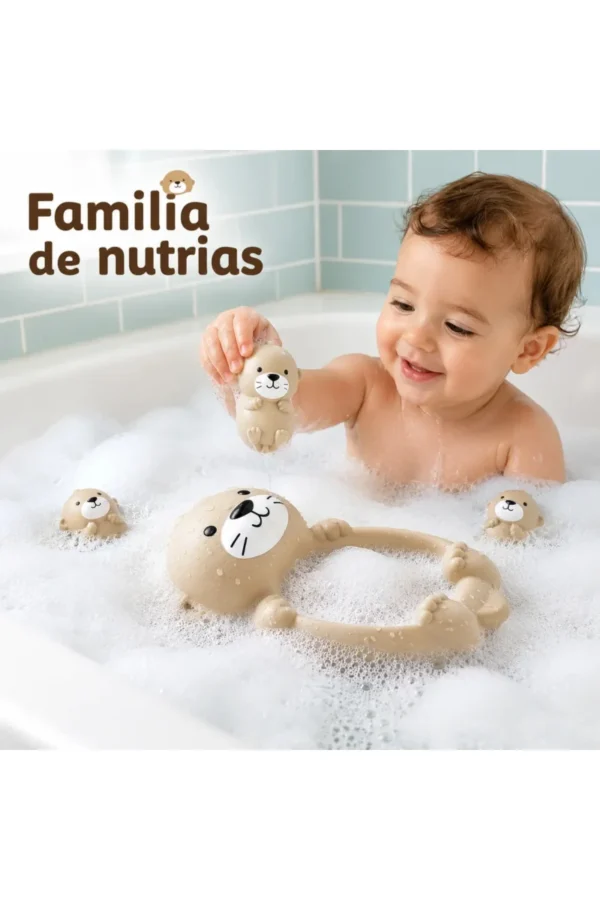 Juguete de Baño Nutria - Gris