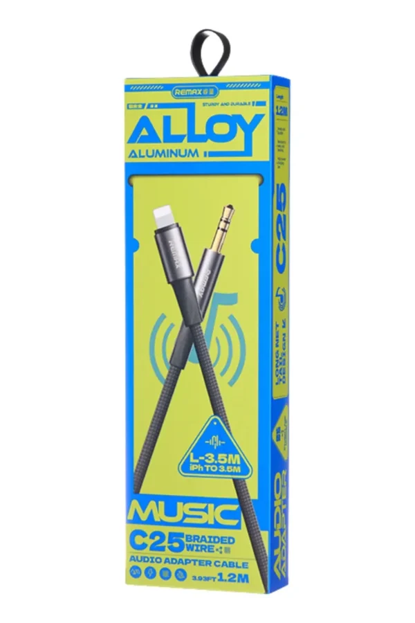 D_NQ_NP_2X_851952-MLA111791169509_052026-F.jpg Cable Adaptador Remax C25 - Negro